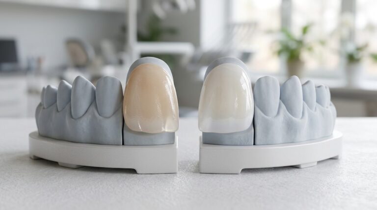 faceta de resina ou porcelana | Emery Odontologia